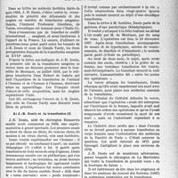 3466 - Page 3483 - Partie professionnelle, Hygiène, Assistance, Mutualité, Intérêts corporatifs, Variétés. L'actualité professionnelle. Variétés. La transfusion sanguine en France au XVIIe siècle
