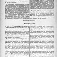 3469 - Page 3486 - Partie professionnelle, Hygiène, Assistance, Mutualité, Intérêts corporatifs, Variétés. L'actualité professionnelle. Variétés. La transfusion sanguine en France au XVIIe siècle / Bibliographie. La mortalité à Paris et dans le département de la Seine, par G. Ichok