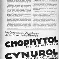 3495 - Page 3512-X - Dernières nouvelles. L’Académie Duchenne de Boulogne / Banquet de la Société médicale du XIIIe arrondissement / Société de pathologie comparée / Hôpitaux de Marseille / Hôpitaux de Nîmes / Hôpital communal de Neuilly-sur-Seine