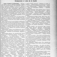3542 - Page 3559 - Partie Professionnelle, Hygiène, Assistance, Mutualité, Intérêts corporatifs, Variétés. Faculté de médecine de Paris. Enseignement et actes de la Faculté