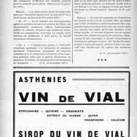 3545 - Page 3562-LVI - A Travers l’officiel. Réponses des ministres aux questions des parlementaires. Les laboratoires publies peuvent-ils effectuer des examens pour la clientèle privée ? / L’inscription sur la liste des assistés médicaux est personnelle