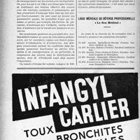 3547 - Page 3564-LVIII - A Travers l’officiel. Association générale des médecins de France. Office de liaison des œuvres d'entr’aide médicale / Ligue médicale de défense professionnelle. « Le Sou Médical »