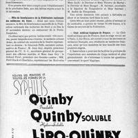 3562 - Page IX-3579 - Dernières nouvelles. Ecole Française de stomatologie / Paris et département de la Seine / Fête de bienfaisance de la Fédération nationale des médecins du front / Club médical hippique de France