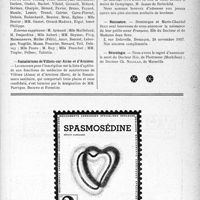 3564 - Page XI-3581 - Dernières nouvelles. Hôpitaux de Lyon / Sanatoriums de Villiers-sur-Aisne et d’Arnières / Mariage / Naissance / Nécrologie [Docteur Rio, Docteur Ch. Nicolas]