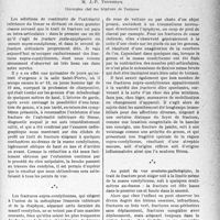 3572 - Page 3589 - Partie Scientifique. Travaux originaux. Clinique chirurgicale. Les fractures supra-condyliennes du fémur, M. J. -P. Tourneux