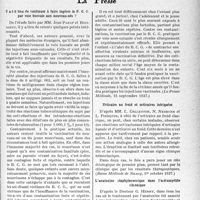 3582 - Page 3599 - Partie Scientifique. L’actualité scientifique. La Presse. Y a-t-il lieu de continuer à faire ingérer le P. C. G. par voie buccale aux nouveau-nés ? [(La Presse Médicale, 1. 5 septembre 1937)] / Urticaire au froid et urticaires intriquées [(Revue Médicale de Nancy, 1er octobre 1937)] / L'anatoxine staphylococcique dans l’ostéomyélite chronique [(Le Scalpel, 2 octobre 1937)]