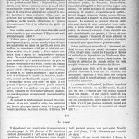 3608 - Page 3625 - Partie Professionnelle, Hygiène, Assistance, Mutualité, Intérêts corporatifs, Variétés. travaux originaux. Variétés. Le serment d’Hippocrate au Congrès International de médecine néo-hippocratique, par le Docteur Matton / Se raser… [Ph. Dally]