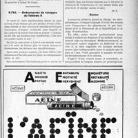 3616 - Page LIX-3633 - Correspondance. Questions diverses. Réduction de 10 % sur les honoraires d’expertises / Ordonnances de toxiques du Tableau B