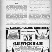 3619 - Page 3636-LXII - Correspondance. Assurances sociales. Maladie nouvelle. Droit aux prestations de l'assurance-maladie / L’intervention d'un auxiliaire médical doit être préalablement acceptée par la Caisse
