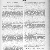 3656 - Page 3673 - Partie Scientifique. L’actualité scientifique. Les Sociétés Savantes. Paris. Académie de chirurgie. Le scopochloralose en chirurgie : suppression pré-opératoire isolée de la conscience, (3-11-1937) / Pose d’appareils plâtrés en décubitus ventral, (17-11-1937)