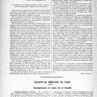 3677 - Page 3694 - Partie Professionnelle, Hygiène, Assistance, Mutualité, Intérêts corporatifs, Variétés. Travaux originaux. Documents officiels. Circulaire relative à la vente des substances vénéneuses [Marc Rucart] / Faculté de médecine de Paris. Enseignement et actes de la Faculté