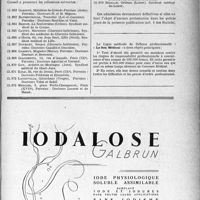 3680 - Page LV-3697 - A travers l’officiel. Ligue médicale de défense professionnelle. " Le Sou Médical "