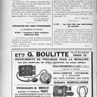 3683 - Page 3700-LVIII - Correspondance. Fiscalité. Tenue du livre-journal / Application des tarifs d'honoraires. Accidents du travail. Fractures à deux membres différents. Aide / La visite dite (par abréviation) de contrôle