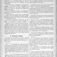 3737 - Page 3722 - Prescriptions médicamenteuses en médecine sociale. Soins aux Pensionnés de guerre / Assurances sociales