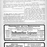 0015 - Page 12-XIV - A travers l’officiel. Hygiène publique / Légion d’honneur