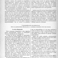 0029 - Page 26 - Partie scientifique. Travaux originaux. La clinique au goût du jour. Le laboratoire et ses défaillances, à propos du diagnostic des infections typhoïdes, d’après les travaux du Docteur F. Dévé, Demelenne-Jaminon, Docteur P. Hauduroy. Les principales méthodes de laboratoire / L’interprétation des résultats sur le laboratoire défaillant, la clinique conserve tous ses droits [G. Fischer]