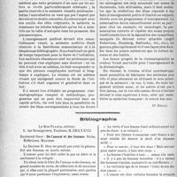 0055 - Page 52 - Partie professionnelle, Hygiène, Assistance, Mutualité, Intérêts corporatifs, Variétés. L'actualité professionnelle. Importance comparée des sens dans l’apprentissage de la médecine. Intoxication par le manganèse [(La Presse Médicale, 10 novembre 1937)] / Bibliographie. De l’amour et des femmes. Notes. Réflexions. Maximes; par Raymond Groc; Le Bon Plaisir, éditeur, Toulouse