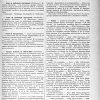 0058 - Page 55 - Partie professionnelle, Hygiène, Assistance, Mutualité, Intérêts corporatifs, Variétés. Faculté de médecine de Paris. Enseignement et actes de la Faculté