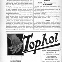 0063 - Page 60-LVIII - Correspondance. Mutualité familiale [G. Lavalée] / Fiscalité. Base de la patente sur un garage [A. et S. Martinot]