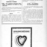 0064 - Page LIX-61 - Correspondance. Fiscalité. Base de la patente sur un garage [A. et S. Martinot] / Questions diverses. Sur le diplôme d’hygiène industrielle et médecine du travail et ses débouchés / Un problème de secret professionnel [Dr Paul Boudin]