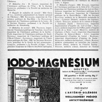 0181 - Page 178-XLVIII - Médailles de l’académie de médecine (1937). Service des eaux minérales / Service de l’hygiène de l’enfance
