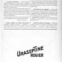 0196 - Page VII-193 - Dernières nouvelles. Académie de médecine / La Maison du Médecin / Clinique médicale de l’hôpital Saint-Antoine / École de médecine de Tours / XVe Salon des Arts ménagers / Faculté de médecine de Bordeaux