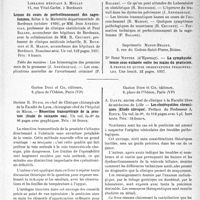 0292 - Page 289 - Partie scientifique. L’actualité scientifique. Les Livres. Les livres qui viennent de paraître. / Résection transurétrale de la prostate (étude de soixante cas), par Docteur R. Denis, Gaston Doin et Cie, éditeurs, Paris (VIe) / Les cholécystites chroniques. (Étude clinique), par A. Danès, Gaston Doin et Cie, éditeurs, Paris (VIe)