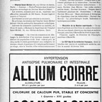 0323 - Page 320-X - Dernières nouvelles. Hôpitaux de Bordeaux / Hôpital Saint-Michel / Allemagne / Cours de l’Institut d’actinologie / Ministère de la Marine marchande / Le XIIe Bal de la médecine français