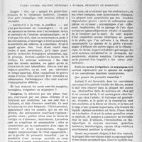 0340 - Page 337 - Partie scientifique. Travaux originaux. La clinique au goût du jour. L’énigme des convulsions chez les « moins de trois ans », d’après le Docteur L. Babonneix. Leurs causes, souvent difficiles à établir, régissent le pronostic