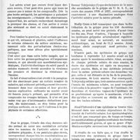 0342 - Page 339 - Partie scientifique. Travaux originaux. Les épidémies de grippe dans leurs rapports avec l’activité électrique du soleil [Docteur George]