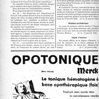 0373 - Page 370-LX - A travers l’officiel. Ministère de la Santé publique / Inspecteurs généraux des services techniques / Hôpitaux psychiatriques / Légion d’honneur