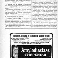 0389 - Page 386-VIII - Dernières nouvelles. École du Service de santé militaire de Lyon / Hospices civils de Toulouse / Société de médecine de Paris / Réunion de médecins et de chirurgiens orthopédistes
