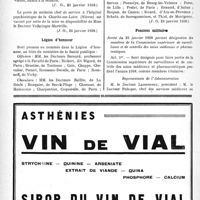 0391 - Page 388-X - A travers l’officiel. Hôpitaux psychiatriques / Légion d’honneur / Pensions militaire