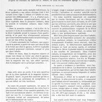 0408 - Page 405 - Partie scientifique. Travaux originaux. Ce que pratiquement le médecin doit savoir... de la fièvre typhoïde, dans ses particularités chez l’enfant, d’après les travaux du Docteur E. Apert, et ceux du Professeur agrégé J. Cathala. Pour dépister la maladie