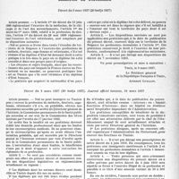 0426 - Page 423 - Partie professionnelle, Hygiène, Assistance, Mutualité, Intérêts corporatifs, Variétés. Travaux originaux. Exercice de la médecine en Tunisie. Direction de l’intérieur [Dr Paul Boudin]