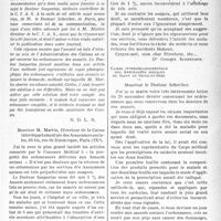 0432 - Page 429 - Partie professionnelle, Hygiène, Assistance, Mutualité, Intérêts corporatifs, Variétés. L’actualité professionnelle. La propriété des ordonnances délivrées aux assurés sociaux