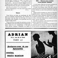 0449 - Page 446-LXIV - Correspondance. Questions médico-militaires. Périodes d’instruction obligatoires / Recours pour révision d’une pension militaire