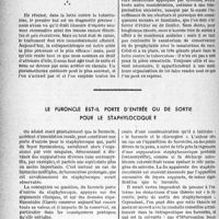0467 - Page 598 - Partie scientifique. Travaux originaux. La collapsothérapie précoce, et précocement efficace : son rôle essentiel dans le traitement de la tuberculose pulmonaire de l'adulte, par M. le Docteur Michel Léon-Kindberg / Le furoncle est-il porté d’entrée ou de sortie pour le staphylocoque ? [P. Lacroix. ]