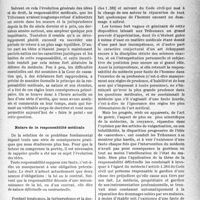 0492 - Page 623 - Partie professionnelle, Hygiène, Assistance, Mutualité, Intérêts corporatifs, Variétés. Études et mises au point. La responsabilité professionnelle du médecin