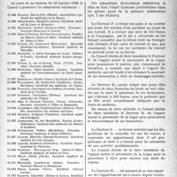0500 - Page 629 - Partie professionnelle, Hygiène, Assistance, Mutualité, Intérêts corporatifs, Variétés. Études et mises au point. Ligue médicale de défense professionnelle. « Le Sou Médical ». Extraits des procès-verbaux du Conseil d'administration