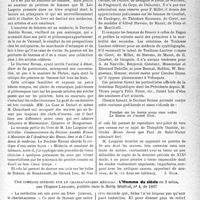 0502 - Page 631 - Partie professionnelle, Hygiène, Assistance, Mutualité, Intérêts corporatifs, Variétés. Études et mises au point. Revue bibliographique. L’Amateur de Femmes, par Léo Larguier, Editions Albin Michel [J. Noir] / Une comédie inédite sur le charlatanisme médical : l’Homme du siècle, par Hugues Lepaire [J. Noir]