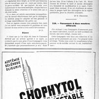 0504 - Page XXXV-633 - Correspondance. Application du tarif des accidents du travail. I° Acquit réclamé avant paiement 2° Minoration en cas de deux opérations concomitantes / Pansements à deux membres différents