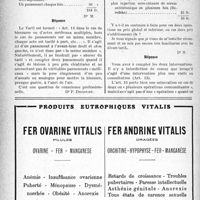 0505 - Page 634-XXXVI - Correspondance. Application du tarif des accidents du travail. Pansements à deux membres différents / Interventions concomitantes
