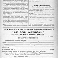 0510 - Page XLI-639 - Correspondance. Questions diverses. Interdiction du cumul des fonctions publiques / Assujettissement d'une infirmière aux lois sociales