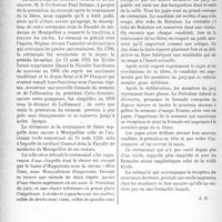 0525 - Page 462 - Propos du jour. La soutenance d’une thèse médicale à Montpellier avec la prestation du serment d’Hippocrate
