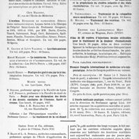 0544 - Page 481 - Partie scientifique. L’actualité scientifique. Les Livres. Les livres qui viennent de paraître... / Les maladies exotiques dans la pratique médicale des pays tempérés. (La pathologie du colonial rapatrié), par F. Blanc et L. -A. Bordes, Gaston Doin et Cie, éditeurs, Paris (VIe)