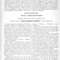 0565 - Page 502 - Partie professionnelle. L'actualité professionnelle. Acquisitions récentes de l’embryologie par H. Tuchmann. La T. S; F. en automobile / Revue bibliographique. Dans les Coulisses de l’Histoire, par Docteur Cabanès, Editions Albin Michel, Paris [J. Noir]
