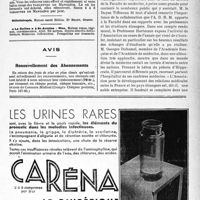 0584 - Page VII-521 - Renseignements / Dernières nouvelles. Assemblée générale de l’association pour le développement des relations médicales