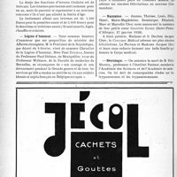 0589 - Page 526-XII - Dernières nouvelles. Hôpital de Saint-Germain-en-Laye / Légion d’honneur / Naissance / Nécrologie [Félix Mesnil]
