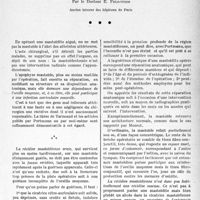 0600 - Page 537 - Partie scientifique. Travaux originaux. Les mastoidites récidivantes, par le Docteur E. Feldstein